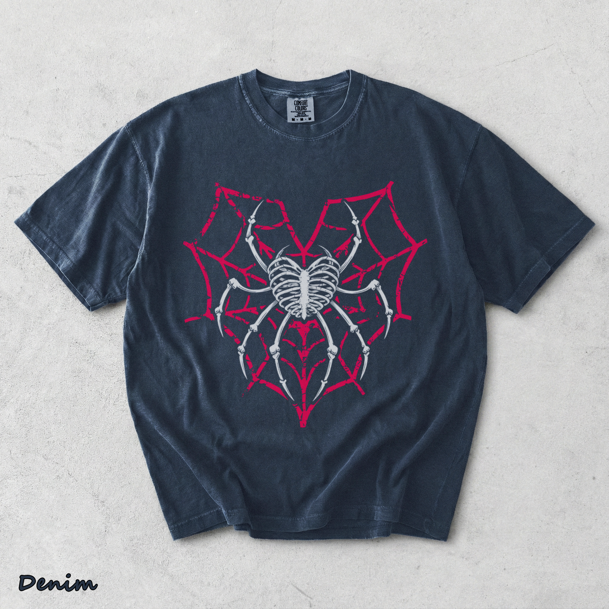 WWE AJ Lee Love Bites Back copy - Denim mockup