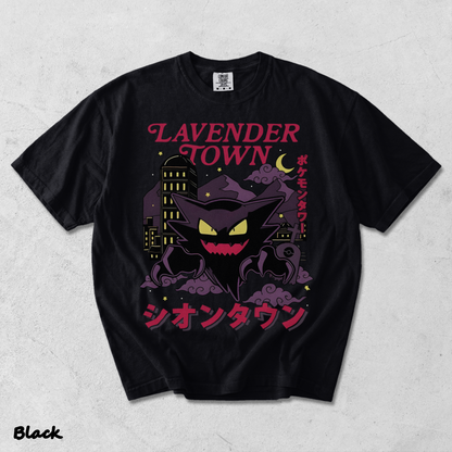 YFC75BA3R5 lavender town b - Black mockup