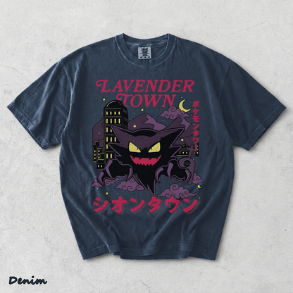 YFC75BA3R5 lavender town b - Denim mockup