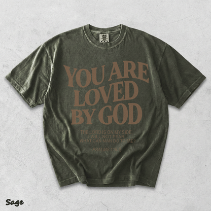 YOU ARE LOVED BY GOD 1 - Sage mockup